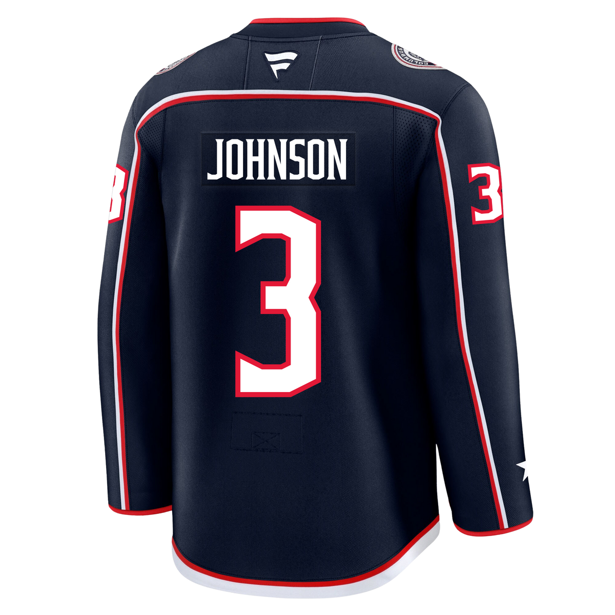 Jack Johnson Columbus Blue Jackets Fanatics Premium Home Jersey