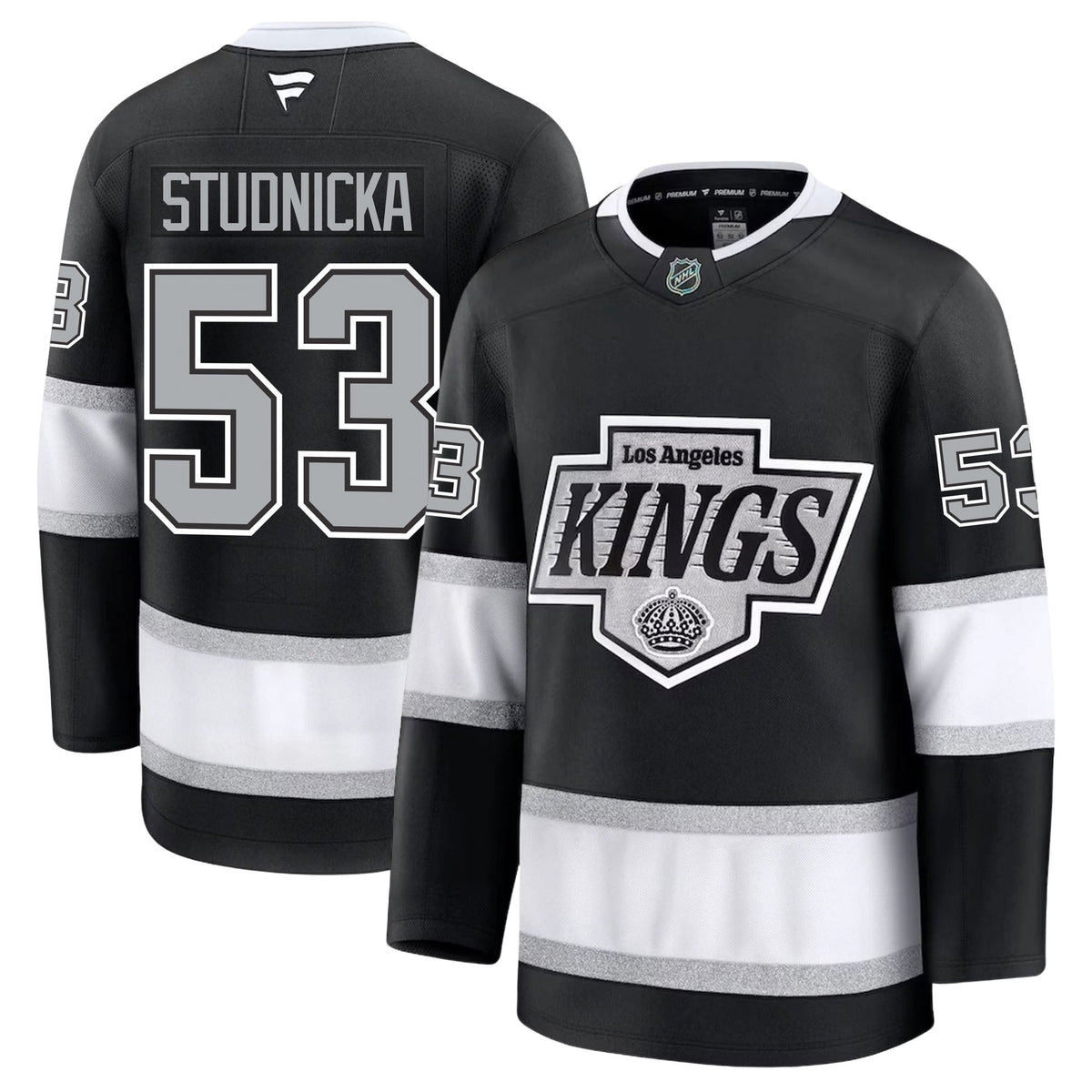 Jack Studnicka Los Angeles Kings Fanatics Premium Home Jersey