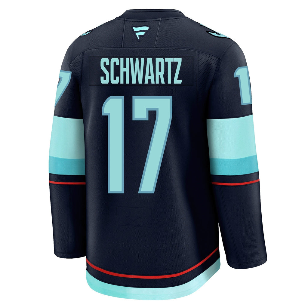 Jaden Schwartz Seattle Kraken Fanatics Premium Home Jersey