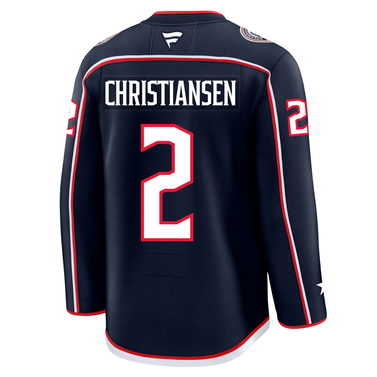 Jake Christiansen Columbus Blue Jackets Fanatics Premium Home Jersey