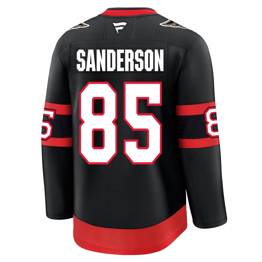 Jake Sanderson Ottawa Senators Fanatics Premium Home Jersey
