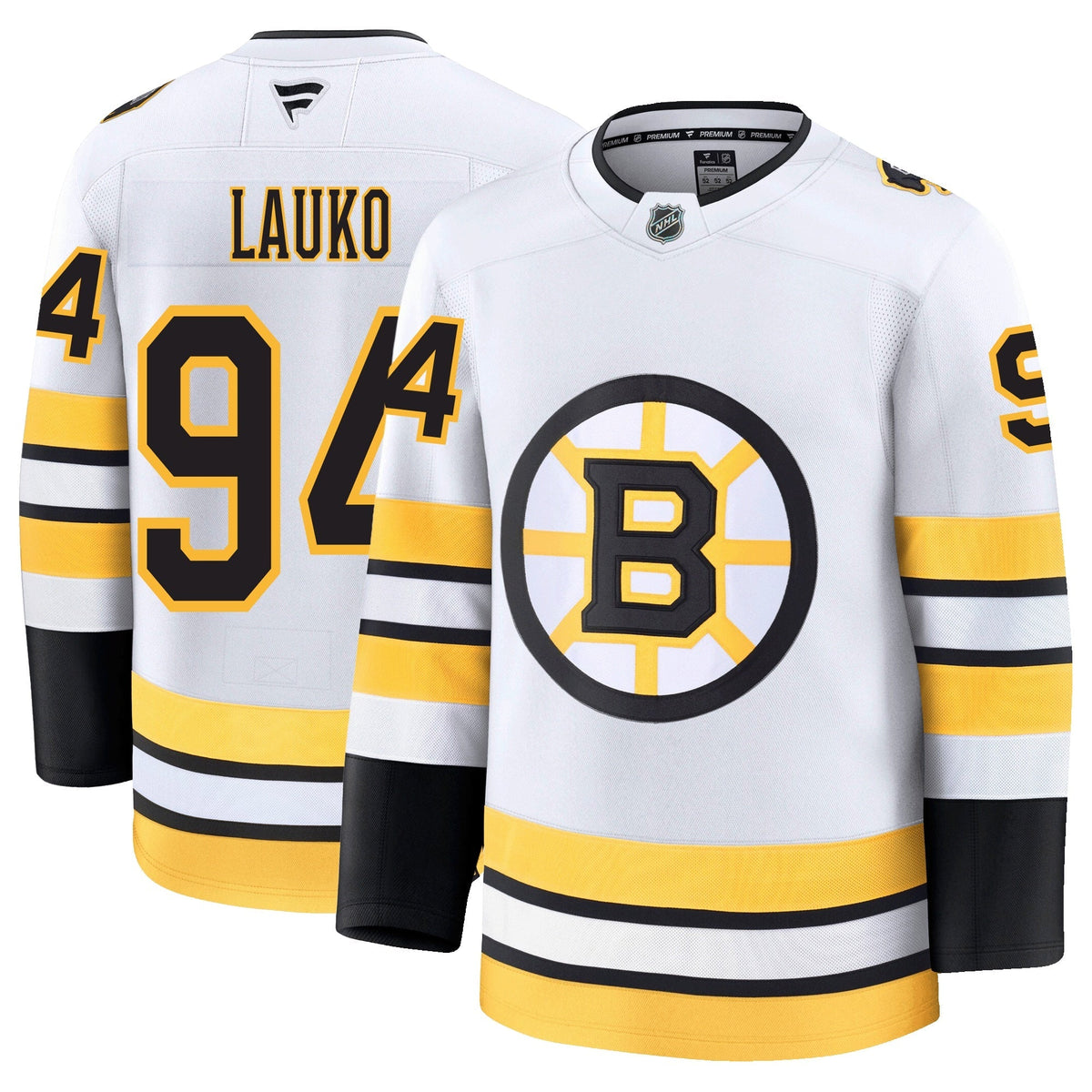 Jakub Lauko Boston Bruins Fanatics Away Premium Jersey
