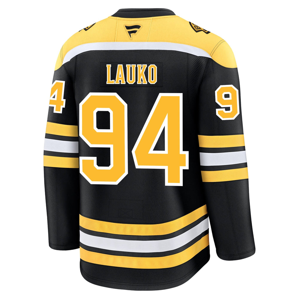 Jakub Lauko Boston Bruins Fanatics Premium Home Jersey