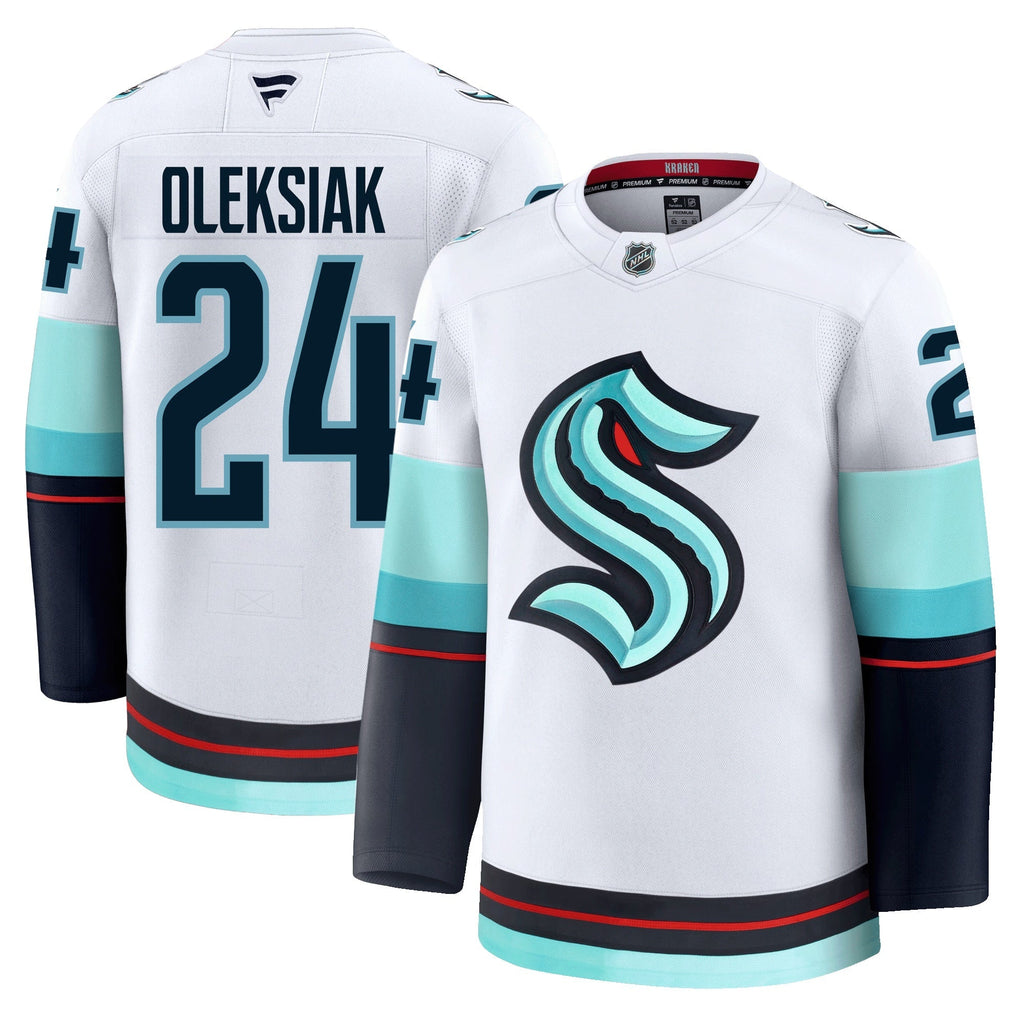 Jamie Oleksiak Seattle Kraken Fanatics Premium Away Jersey