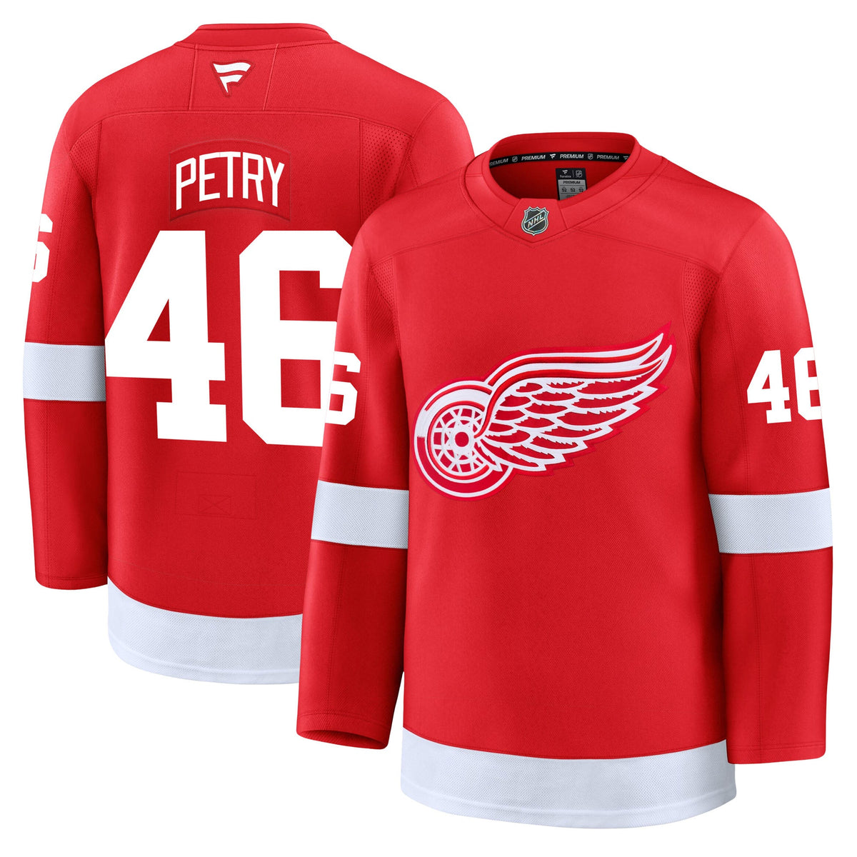 Jeff Petry Detroit Red Wings Fanatics Premium Home Jersey