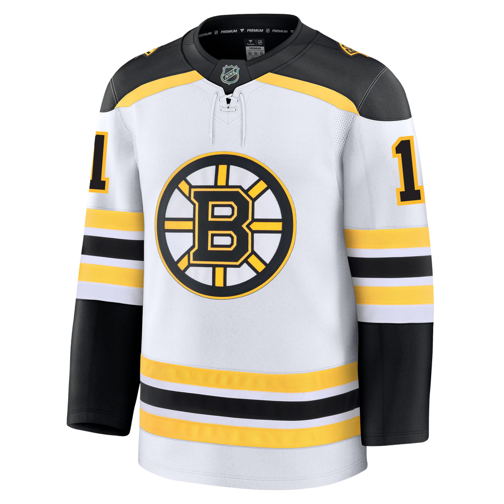 Jeremy Swayman Boston Bruins Fanatics Premium Away Jersey