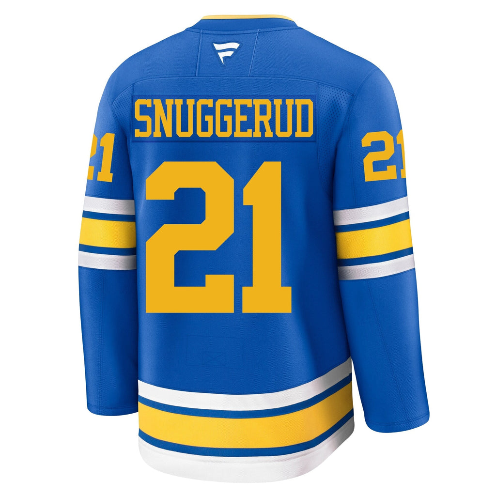 Jimmy Snuggerud St Louis Blues Fanatics Home Premium Jersey