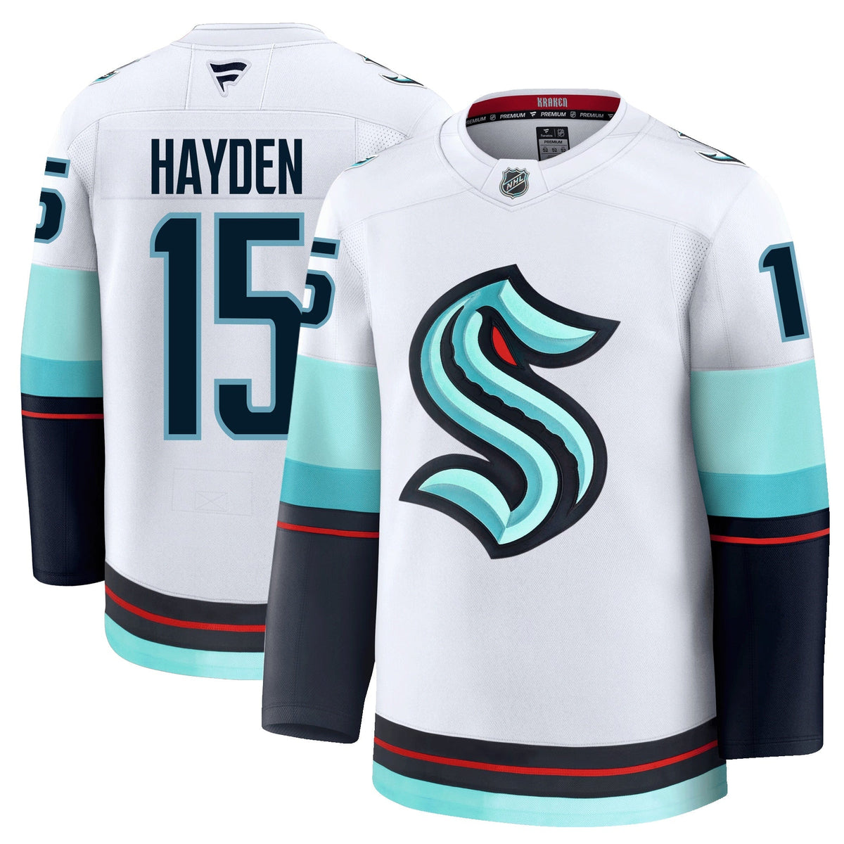 John Hayden Seattle Kraken Fanatics Premium Away Jersey