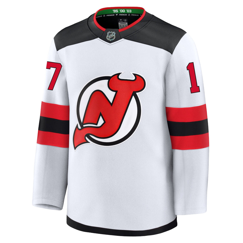 Jonas Siegenthaler New Jersey Devils Fanatics Premium Away Jersey