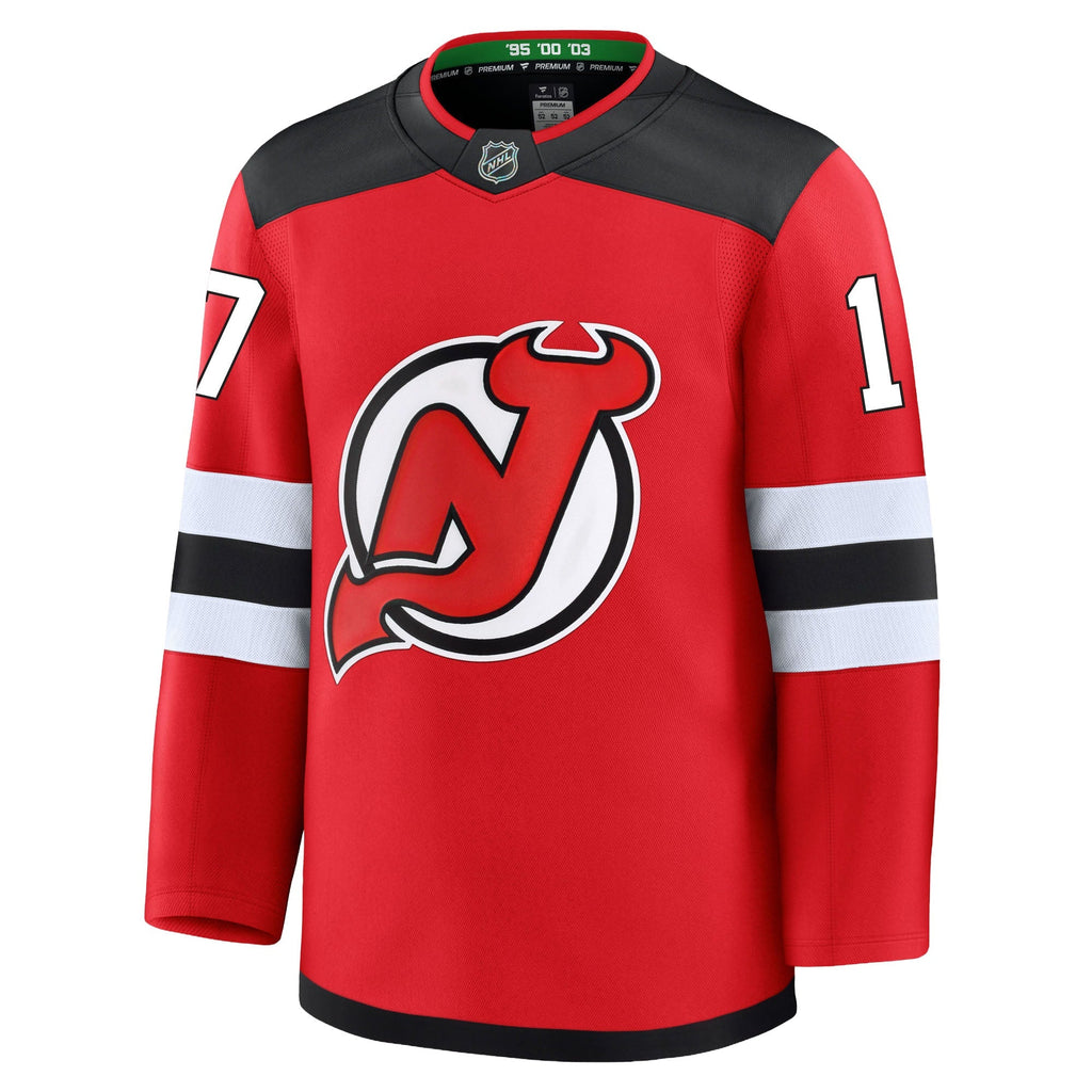 Jonas Siegenthaler New Jersey Devils Fanatics Premium Home Jersey