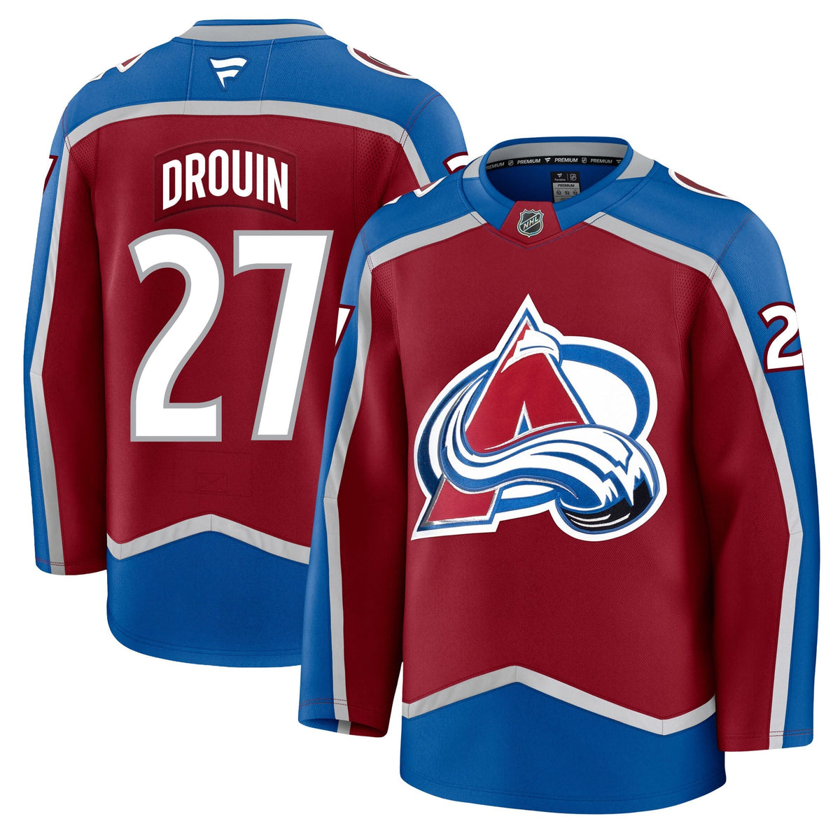 Jonathan Drouin Colorado Avalanche Fanatics Premium Home Jersey