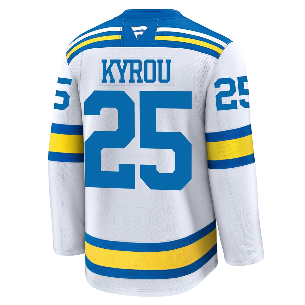 Jordan Kyrou St Louis Blues Fanatics Away Premium Jersey