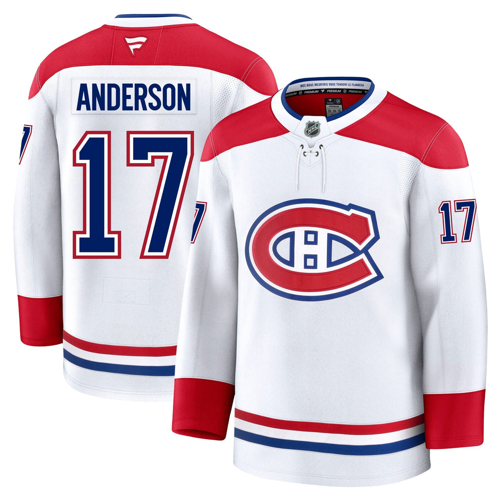 Josh Anderson Montreal Canadiens Fanatics Premium Away Jersey