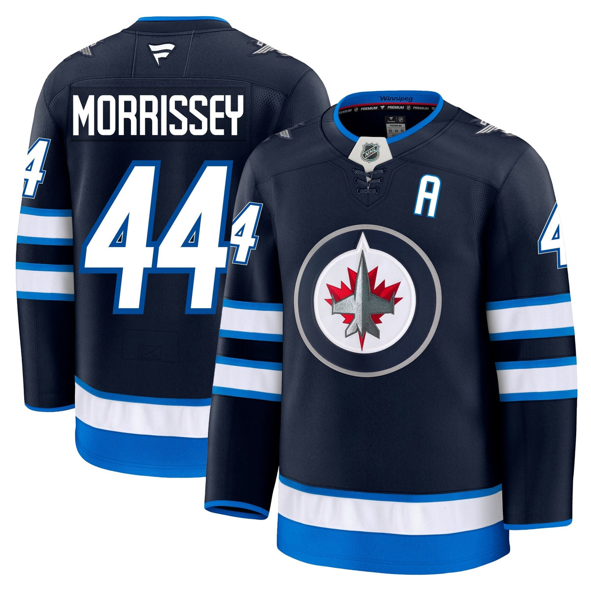 Josh Morrissey Winnipeg Jets Fanatics Premium Home Jersey
