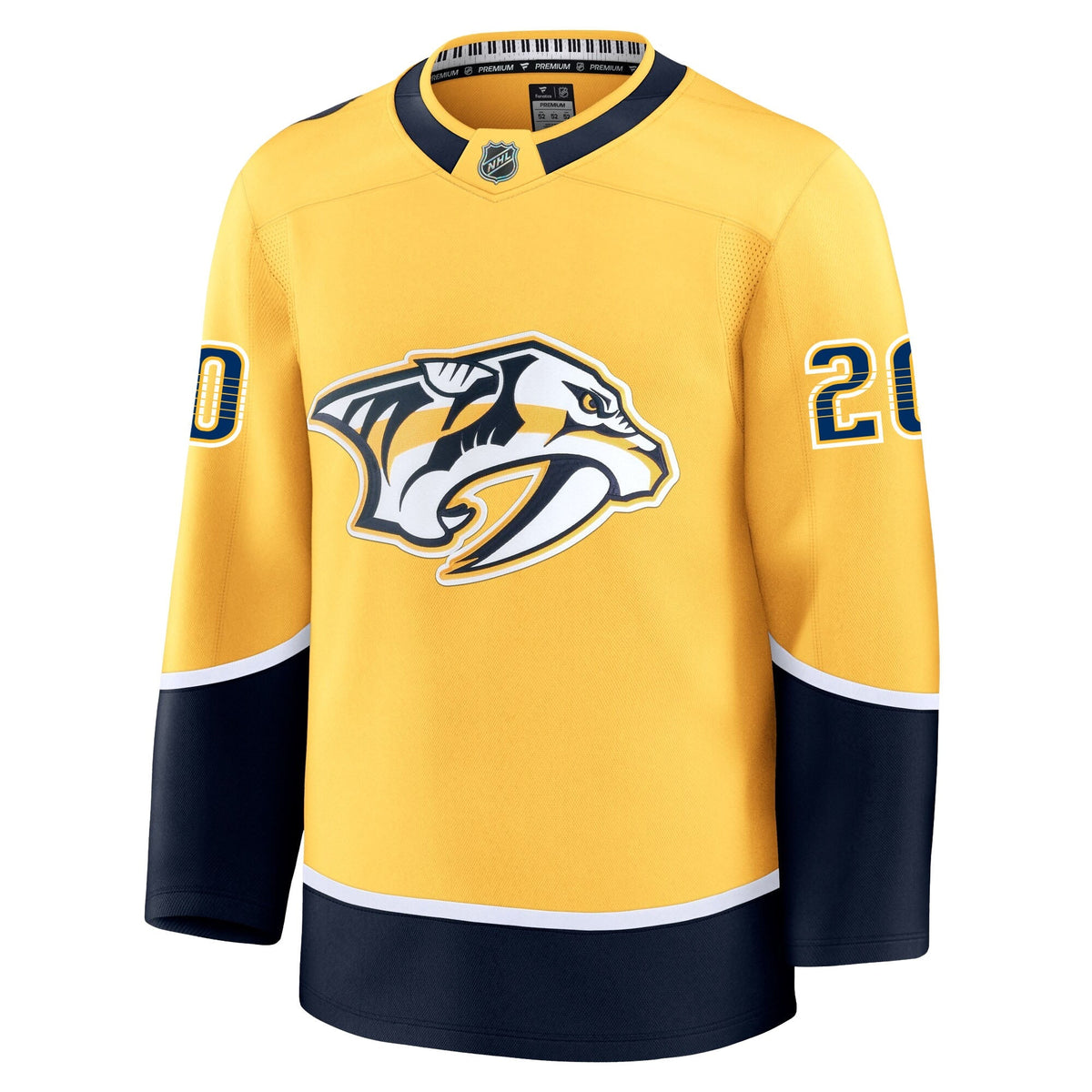 Justin Barron Nashville Predators Fanatics Premium Home Jersey