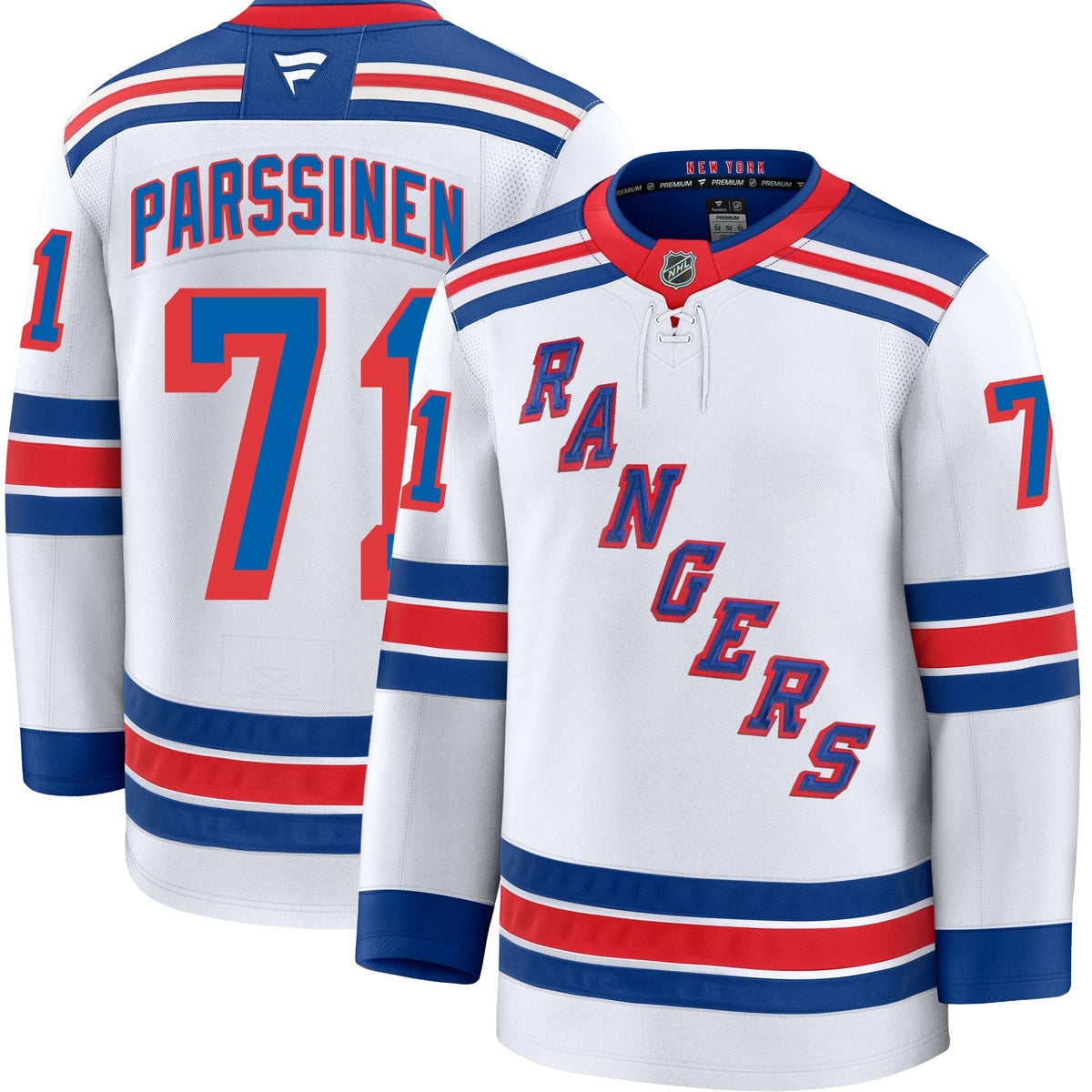 Juuso Parssinen New York Rangers Fanatics Premium Away Jersey