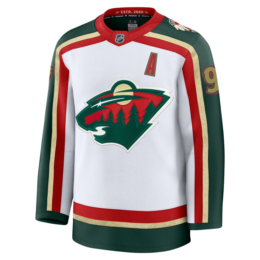 Kirill Kaprizov Minnesota Wild Fanatics Alternate Premium Jersey