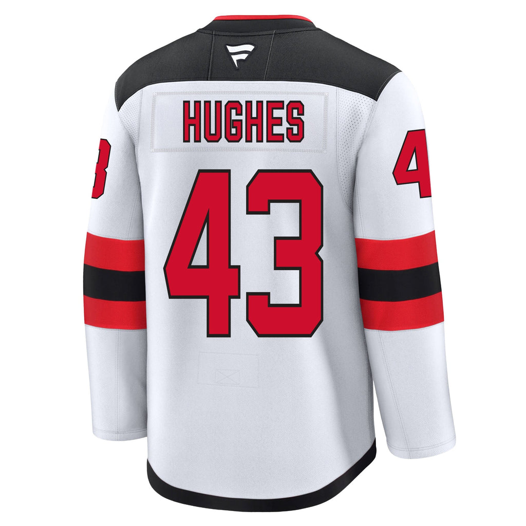 Luke Hughes New Jersey Devils Fanatics Premium Away Jersey