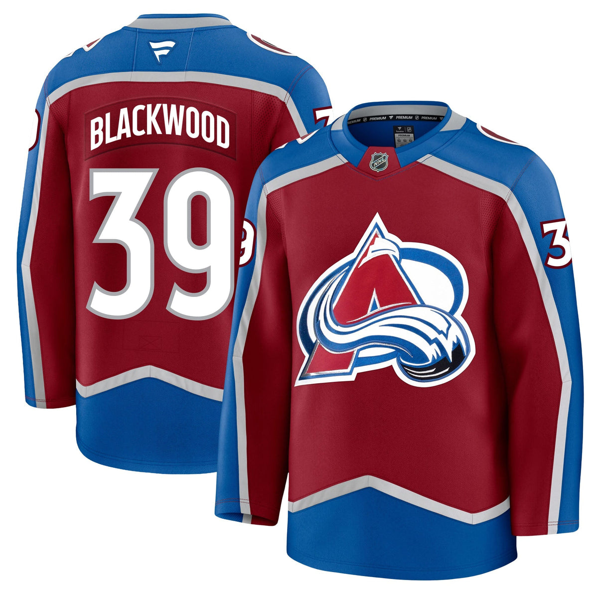 Mackenzie Blackwood Colorado Avalanche Fanatics Premium Home Jersey