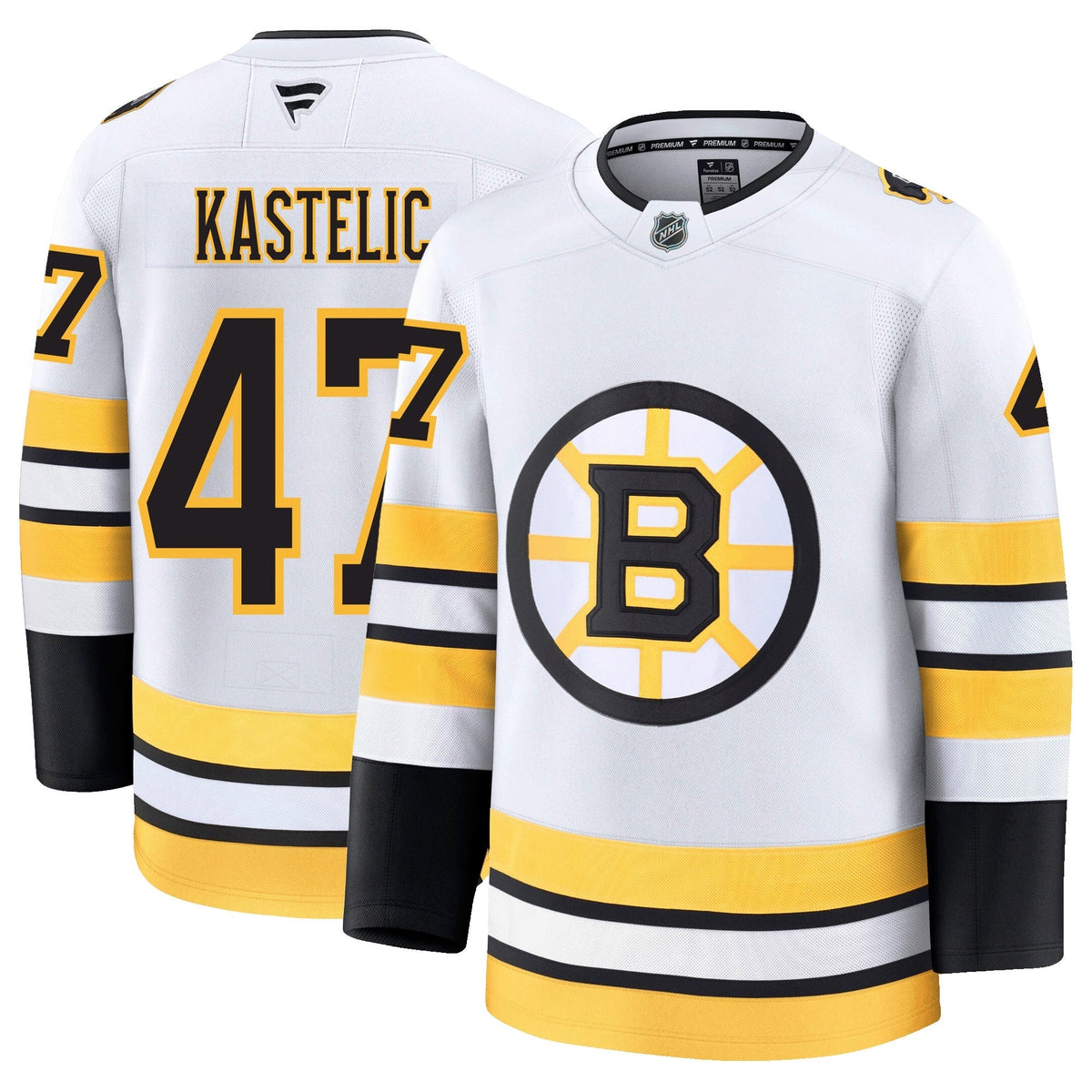 Mark Kastelic Boston Bruins Fanatics Away Premium Jersey