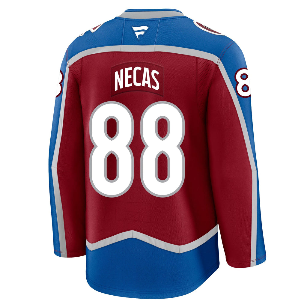 Martin Necas Colorado Avalanche Fanatics Premium Home Jersey