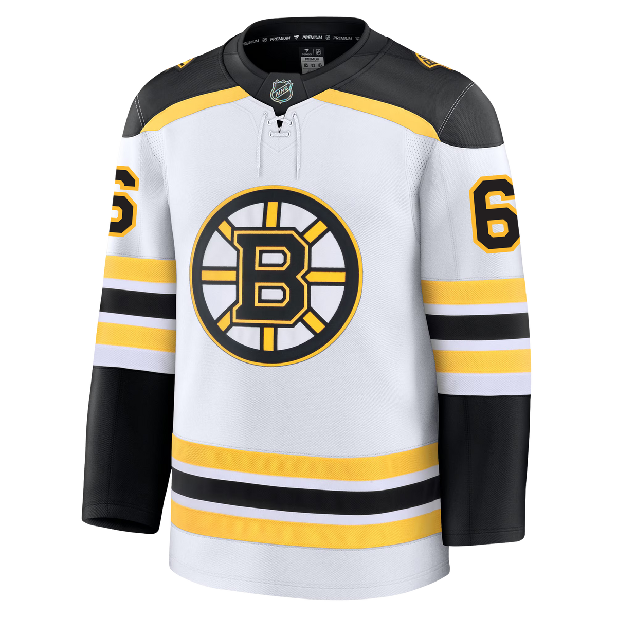 Mason Lohrei Boston Bruins Fanatics Premium Away Jersey
