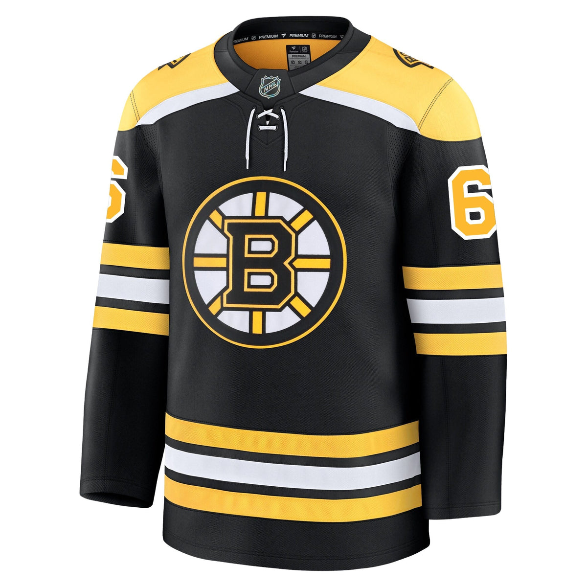 Mason Lohrei Boston Bruins Fanatics Premium Home Jersey