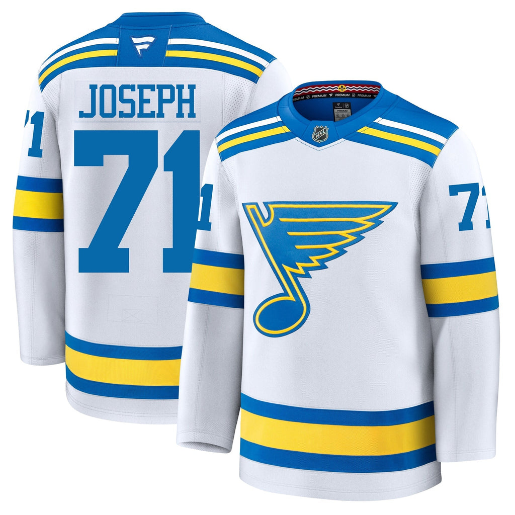 Mathieu Joseph St Louis Blues Fanatics Away Premium Jersey