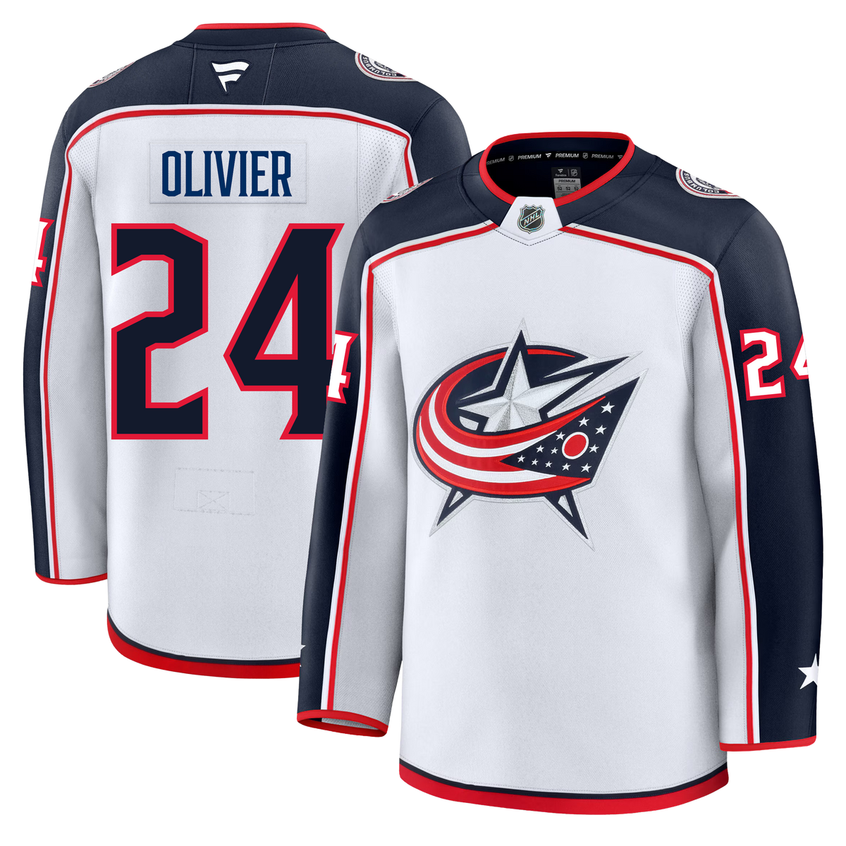 Mathieu Olivier Columbus Blue Jackets Fanatics Premium Away Jersey