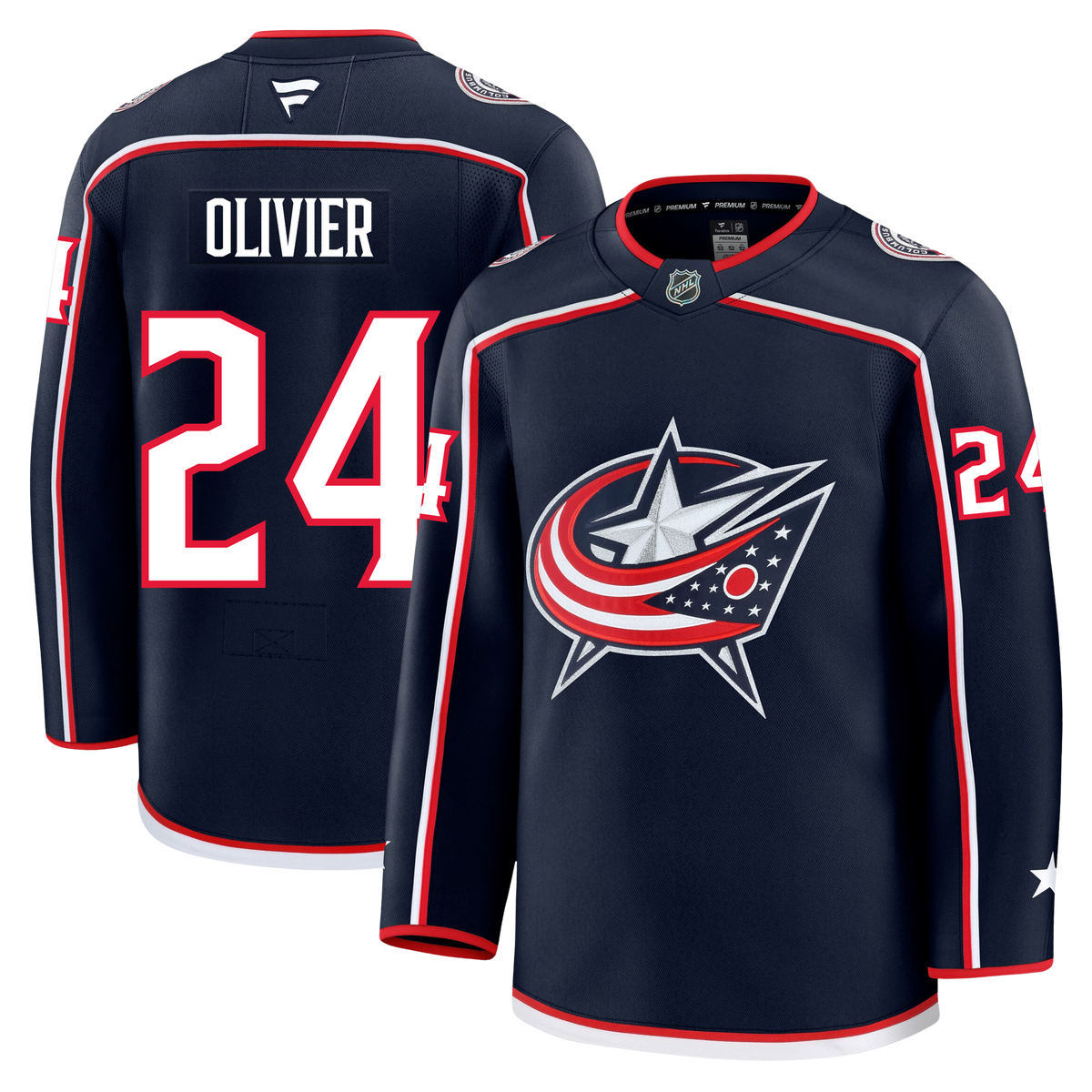 Mathieu Olivier Columbus Blue Jackets Fanatics Premium Home Jersey