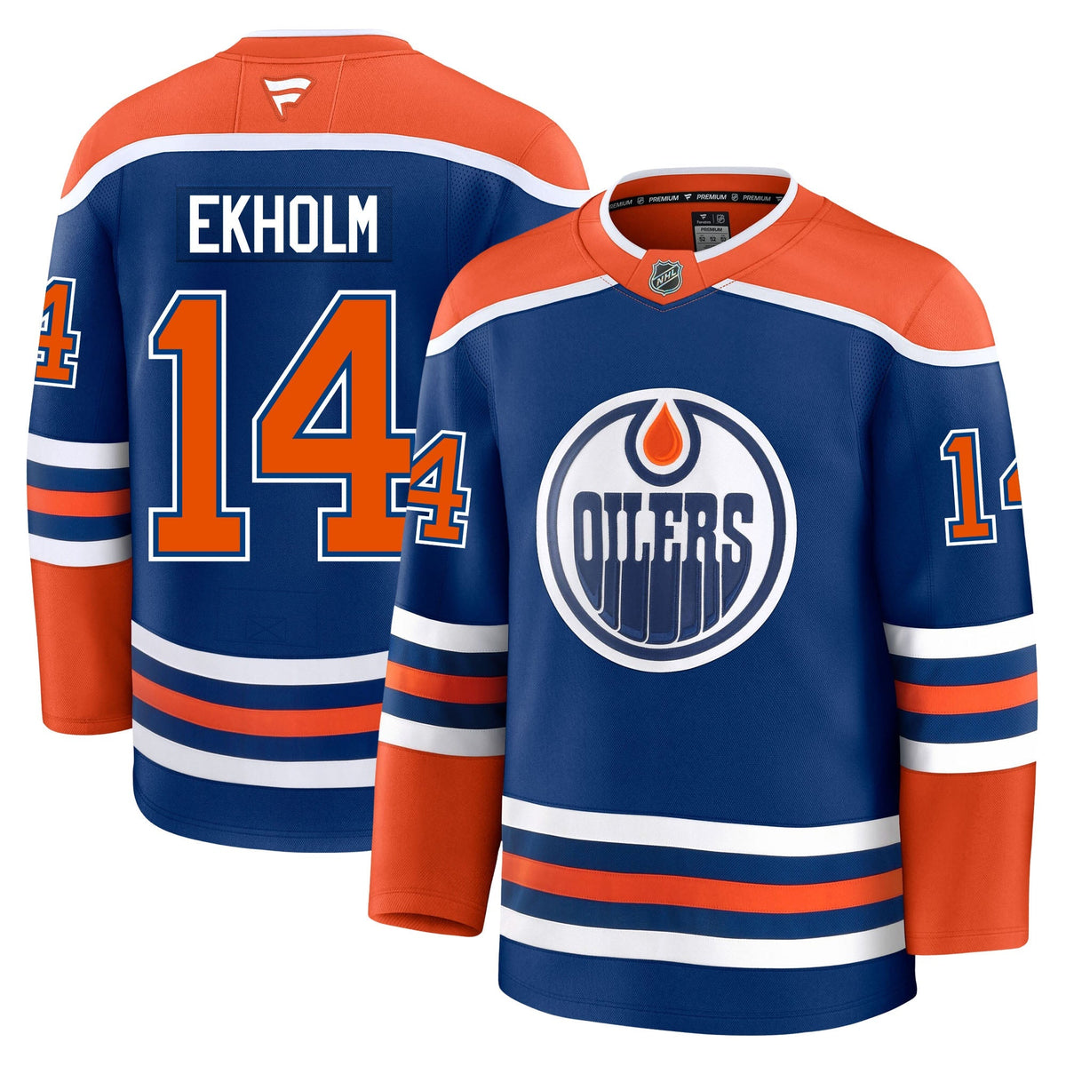 Mattias Ekholm Edmonton Oilers Fanatics Premium Home Jersey