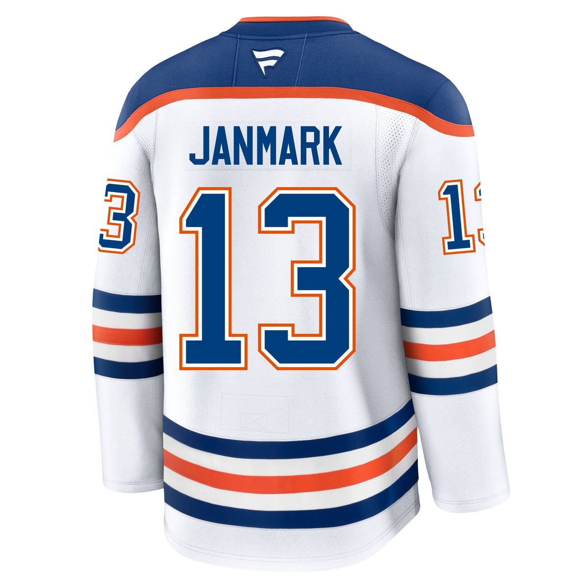 Mattias Janmark Edmonton Oilers Fanatics Premium Away Jersey