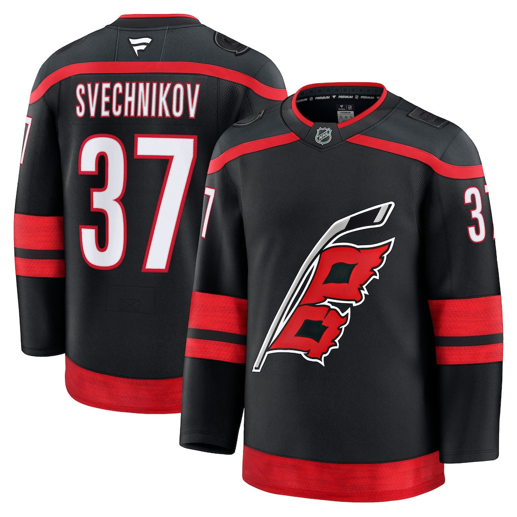 Andrei Svechnikov Carolina Hurricanes Home Premium Jersey - Black