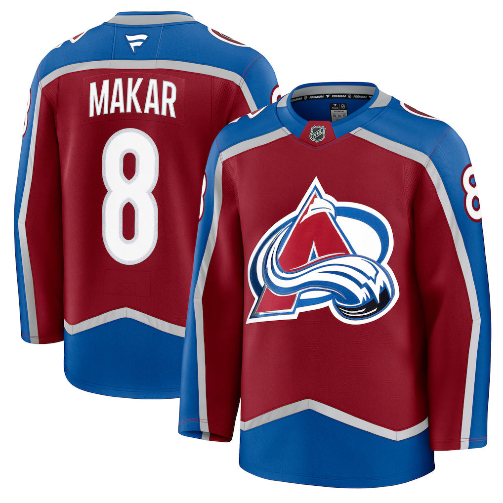 Cale Makar Colorado Avalanche Home Jersey - Burgundy