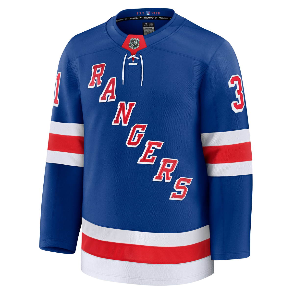 Igor Shesterkin New York Rangers Fanatics Premium Home Jersey
