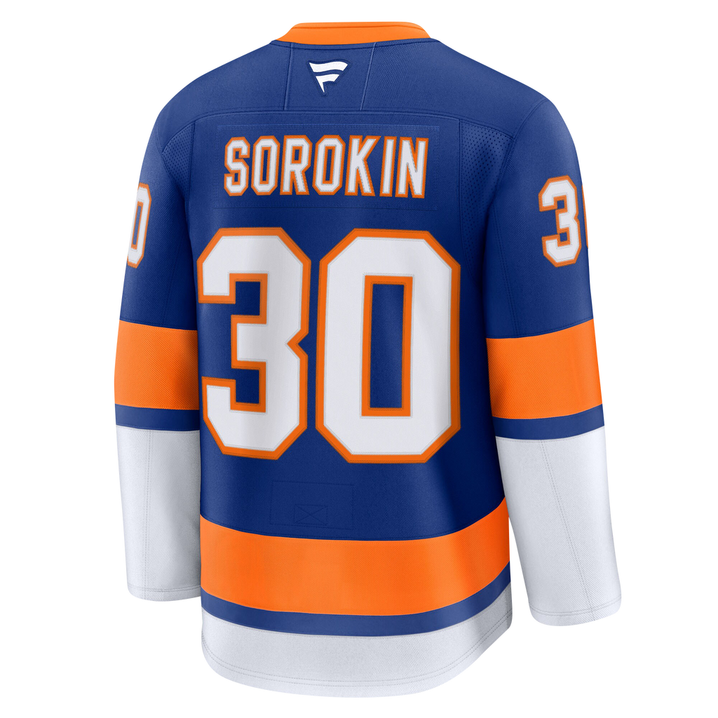 Ilya Sorokin New York Islander Fanatics Premium Home Jersey