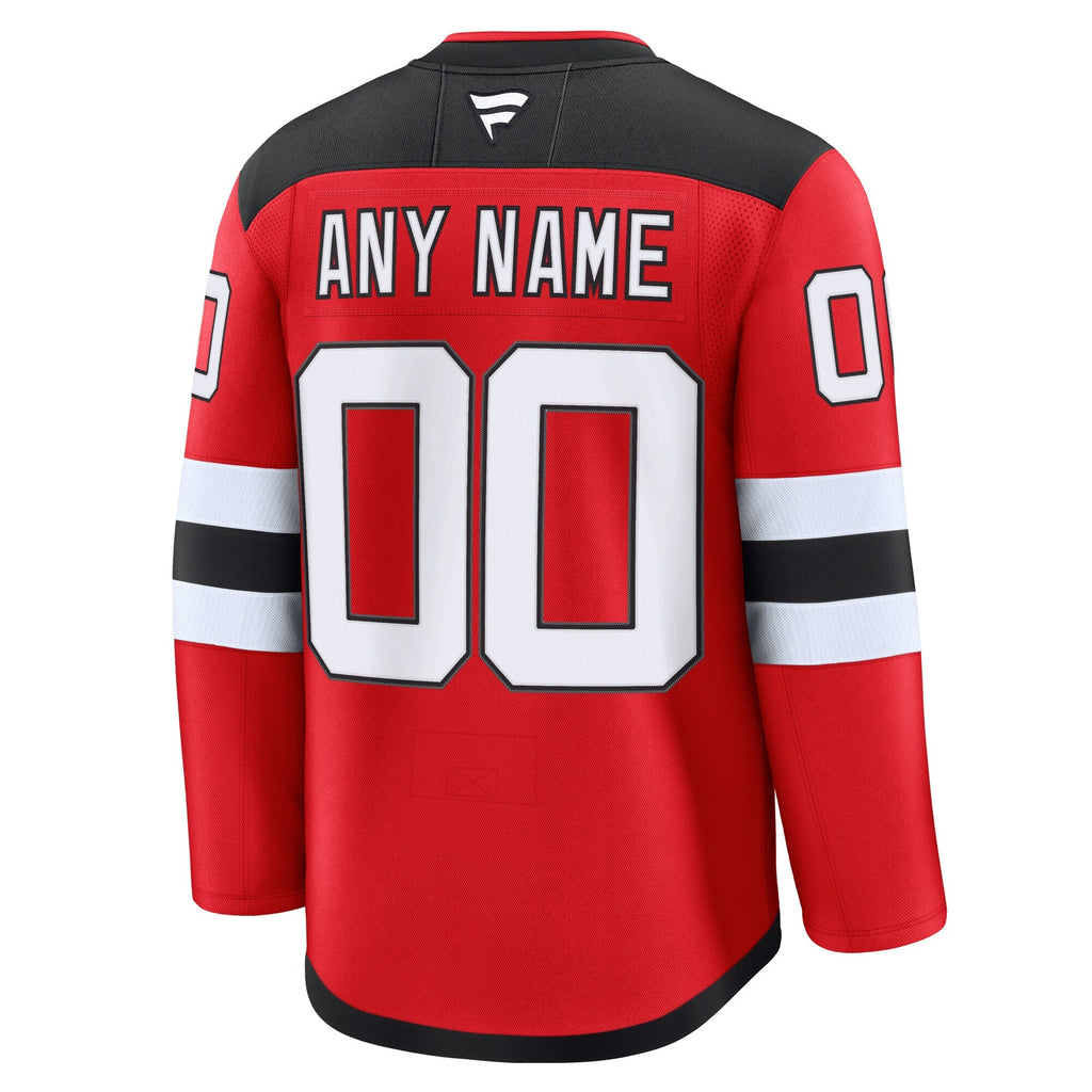 Customizable New Jersey Devils 2024 Fanatics Premium Official NHL HOME Jersey