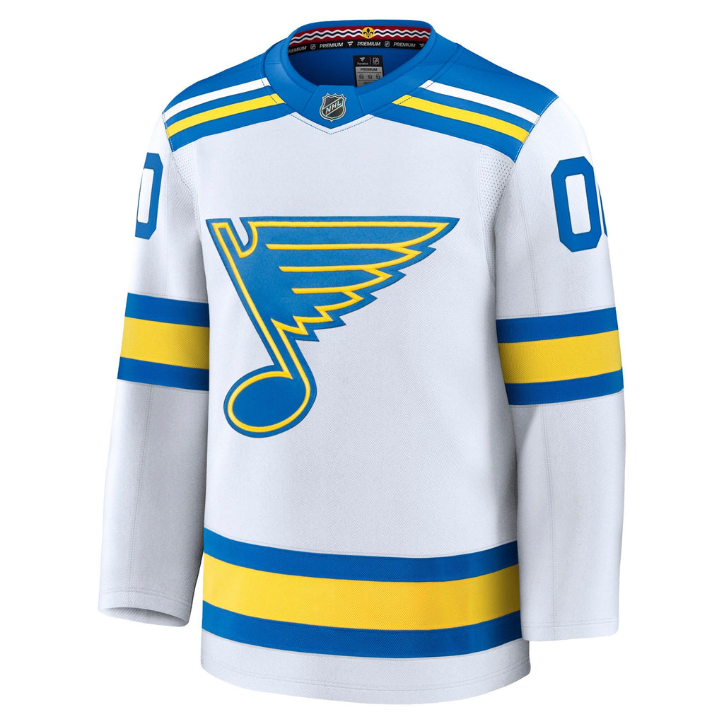 Customizable St. Louis Blues 2025 Fanatics Premium Official NHL Away Jersey