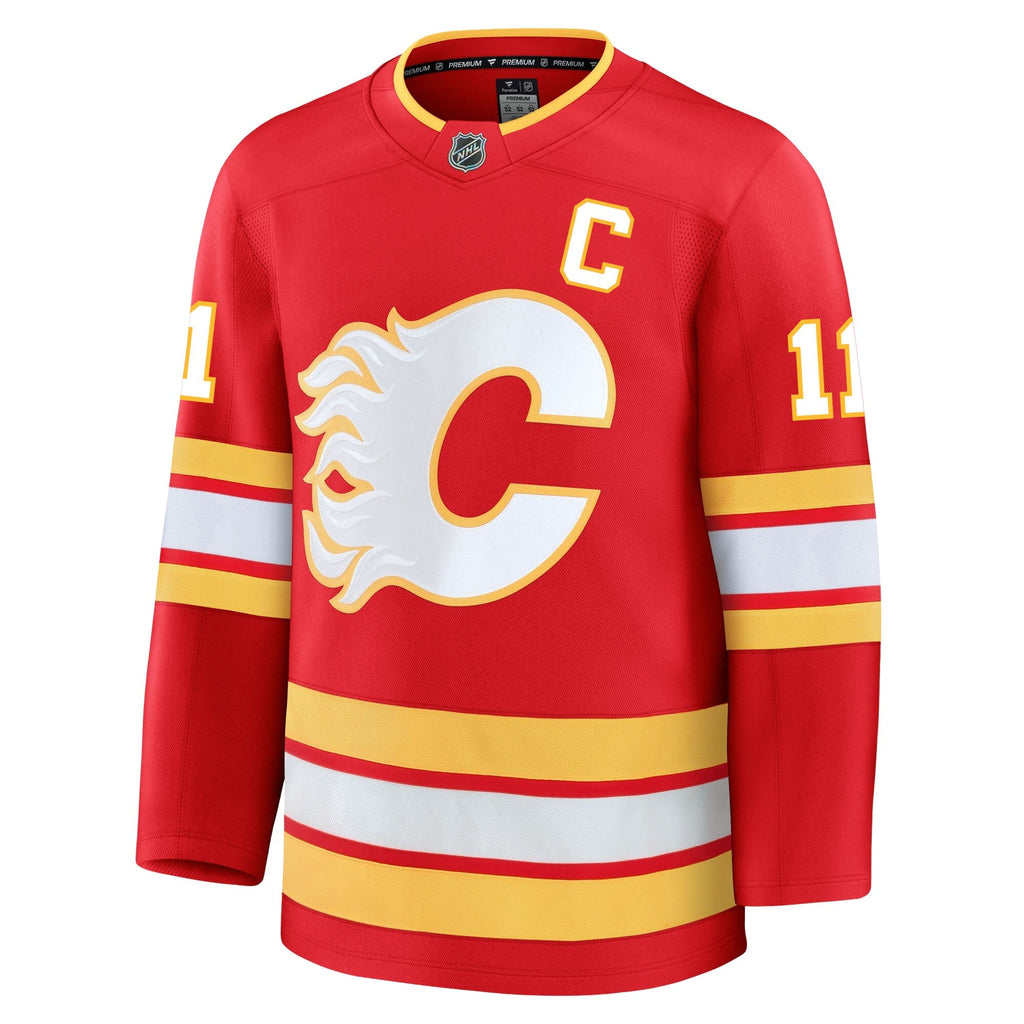Mikael Backlund Calgary Flames Fanatics Premium Home Jersey