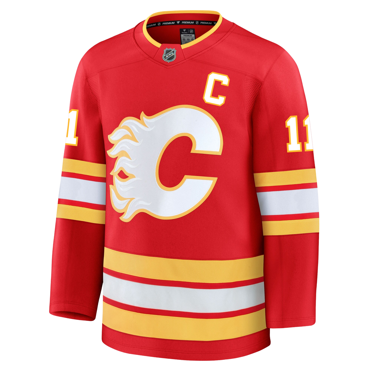Mikael Backlund Calgary Flames Fanatics Premium Home Jersey