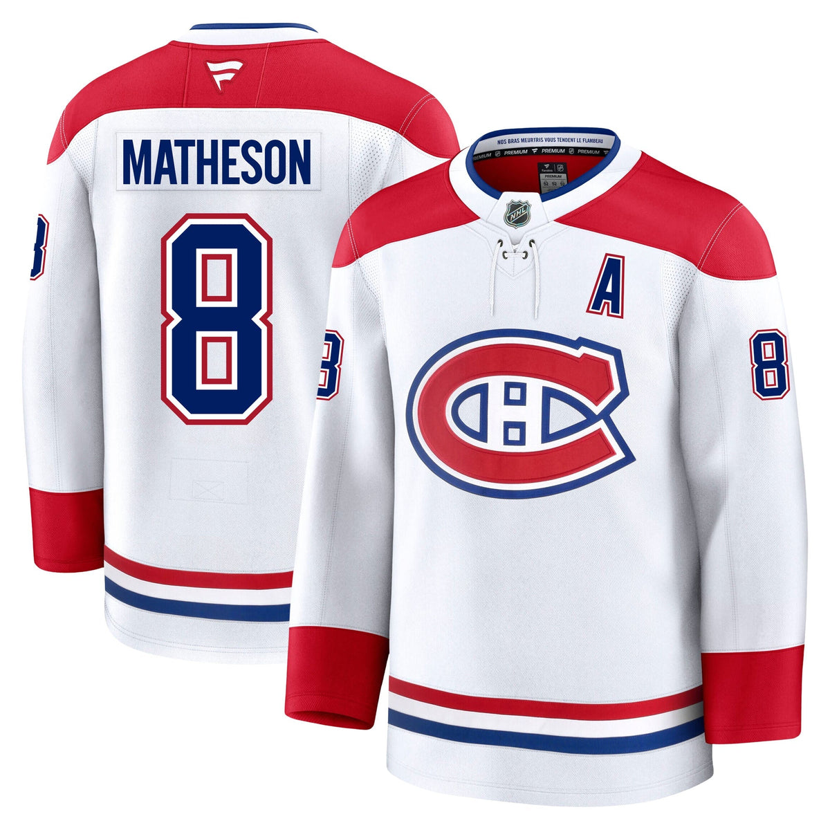 Mike Matheson Montreal Canadiens Fanatics Premium Away Jersey