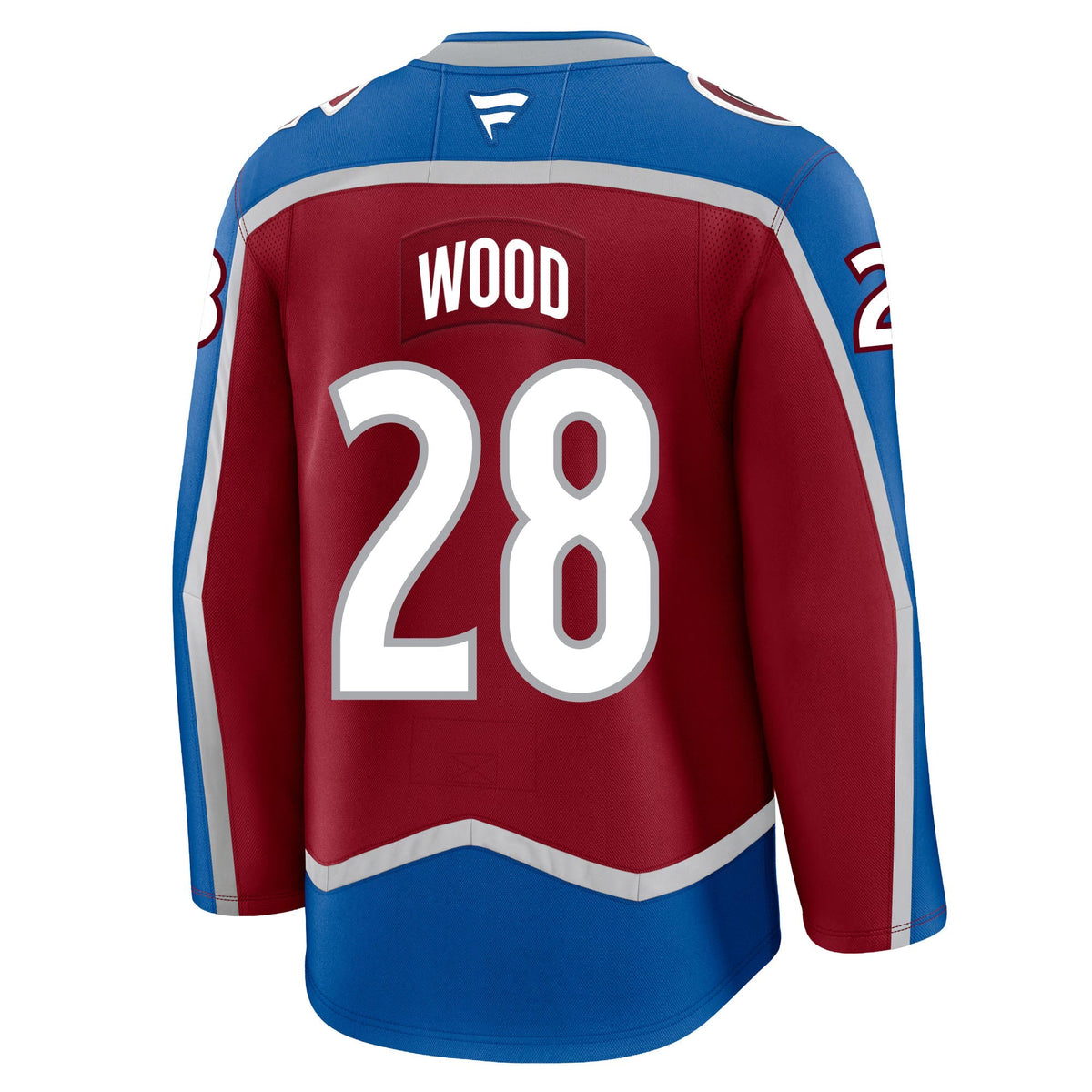 Miles Wood Colorado Avalanche Fanatics Premium Home Jersey