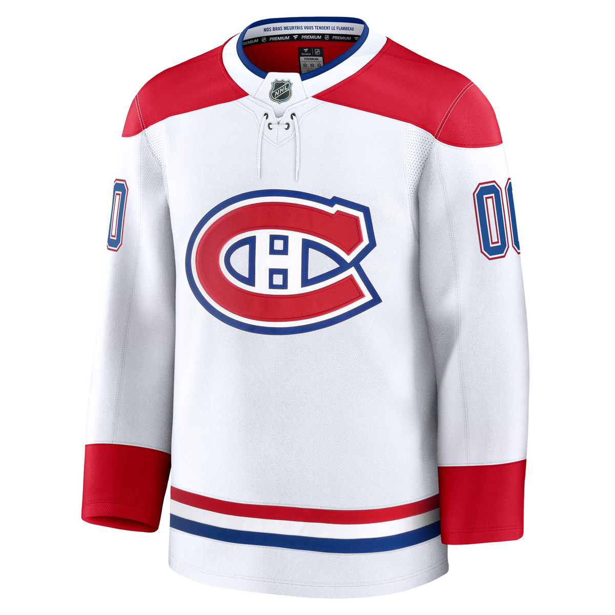 Customizable Montreal Canadiens 2024 Fanatics Premium Official NHL AWAY Jersey