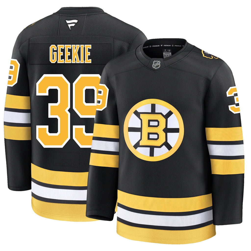 Morgan Geekie Boston Bruins Fanatics Home Premium Jersey