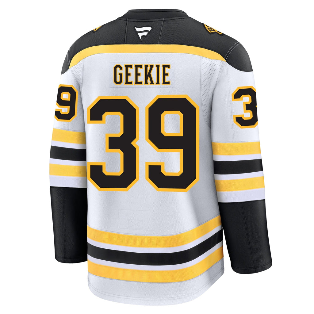 Morgan Geekie Boston Bruins Fanatics Premium Away Jersey
