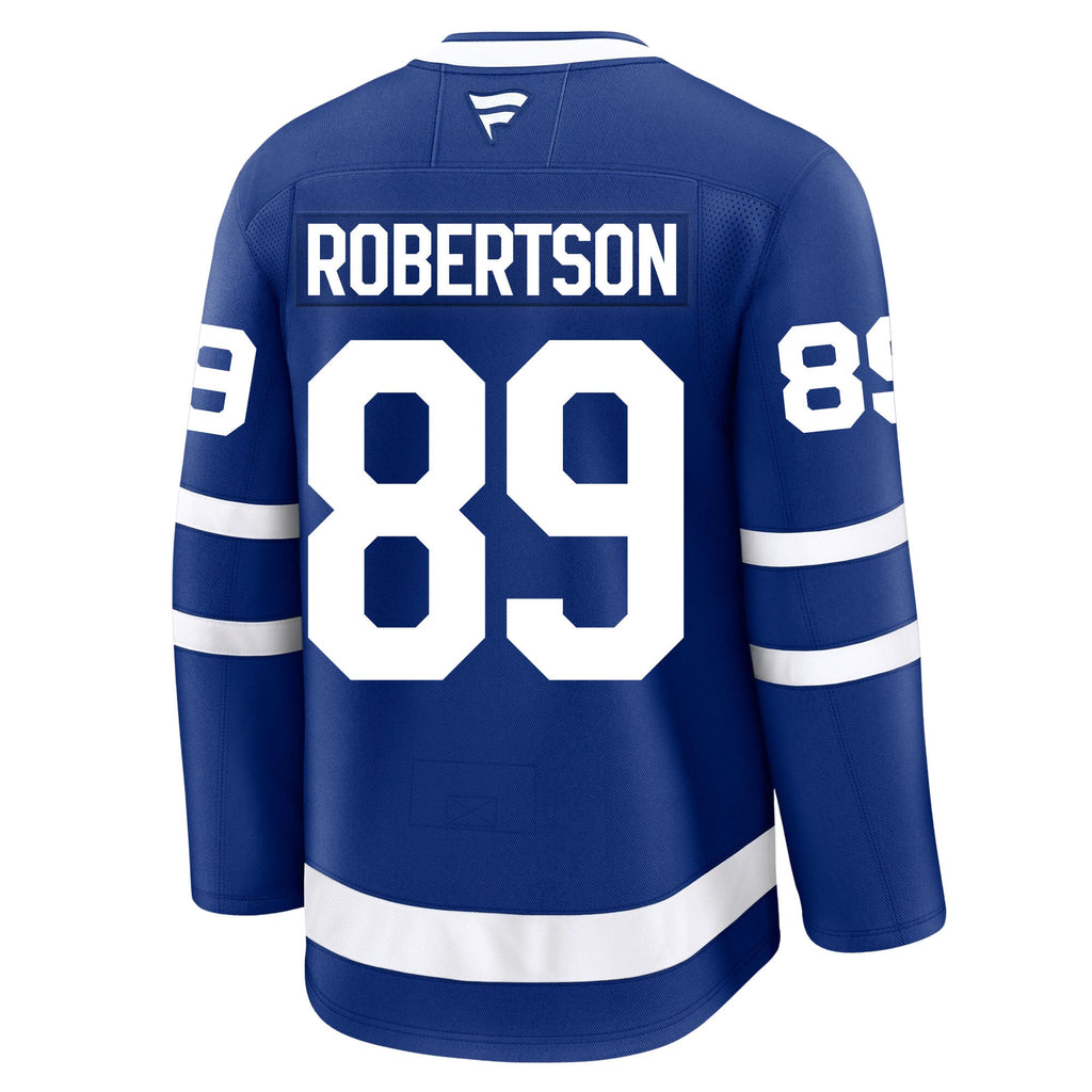 Nicholas Robertson Toronto Maple Leafs Fanatics Premium Home Jersey