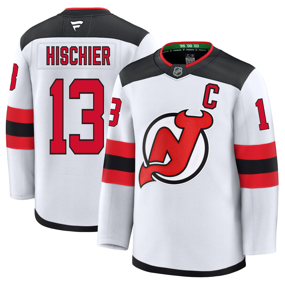 Nico Hischier New Jersey Devils Fanatics Premium Away Jersey