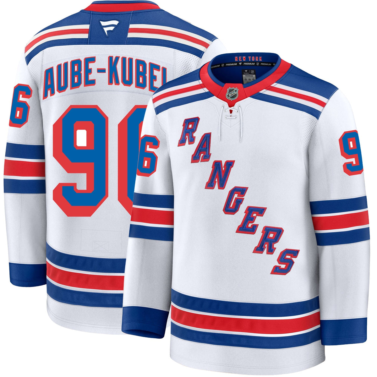 Nicolas Aube Kubel New York Rangers Fanatics Premium Away Jersey