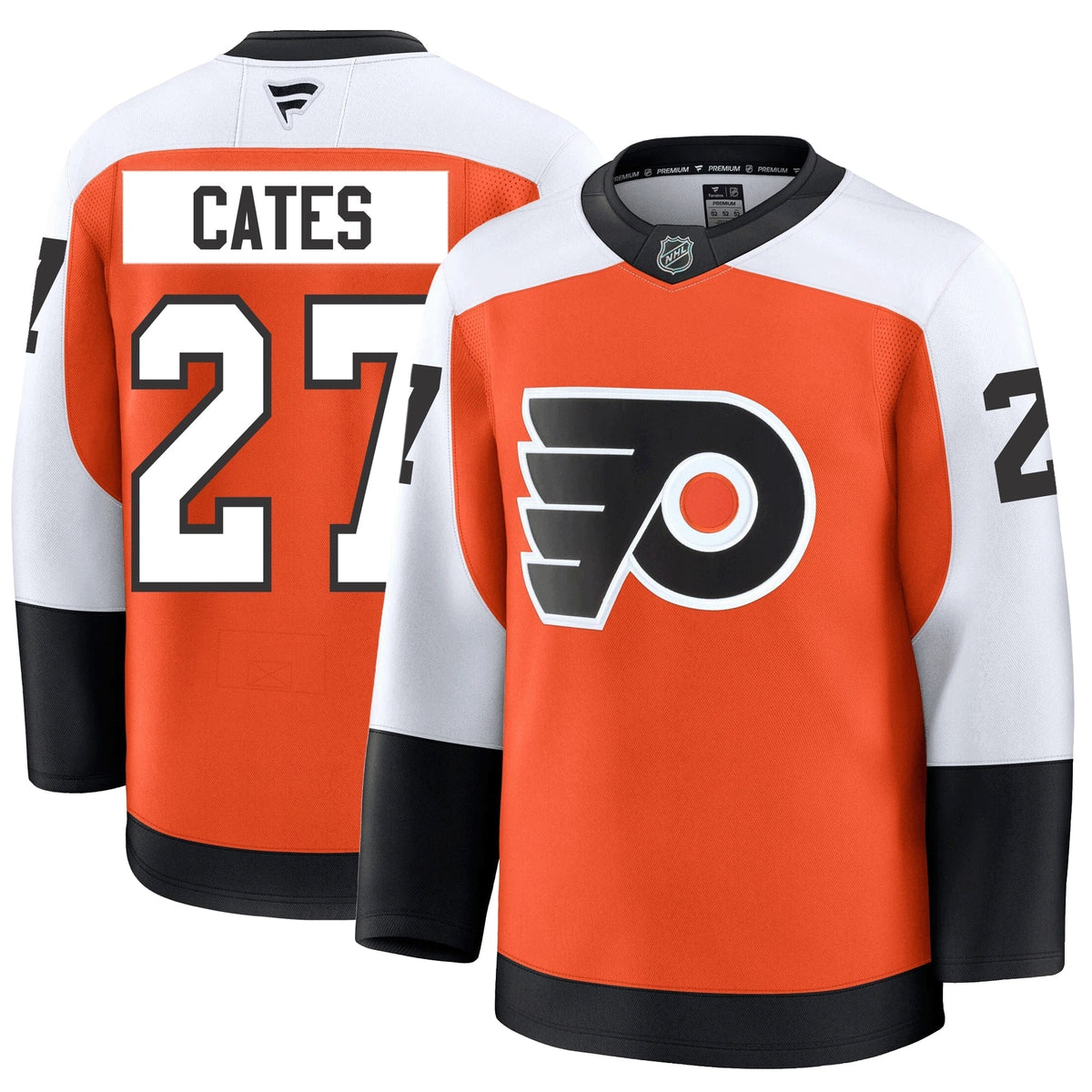 Noah Cates Philadelphia Flyers Fanatics Premium Home Jersey