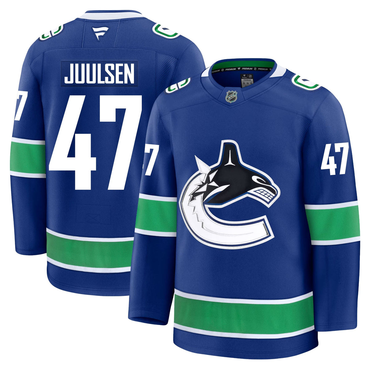 Noah Juulsen Vancouver Canucks Fanatics Premium Home Jersey